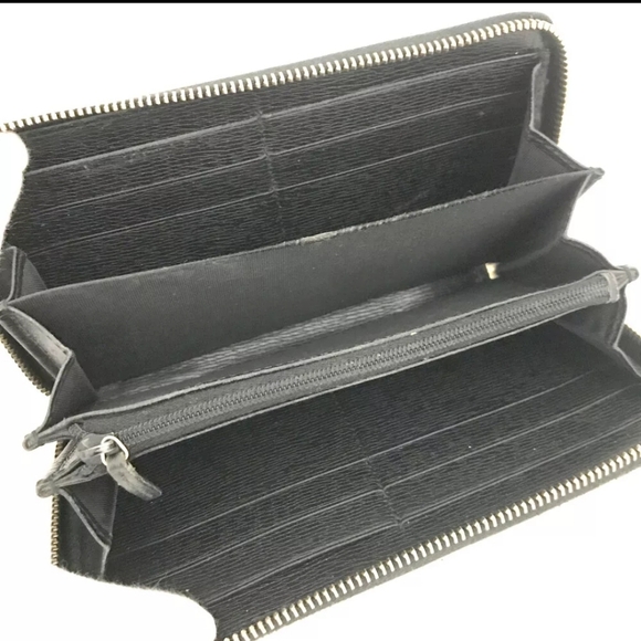 GUCCI Interlocking G Leopard Print Leather Zip Around Long Wallet - Picture 5 of 7